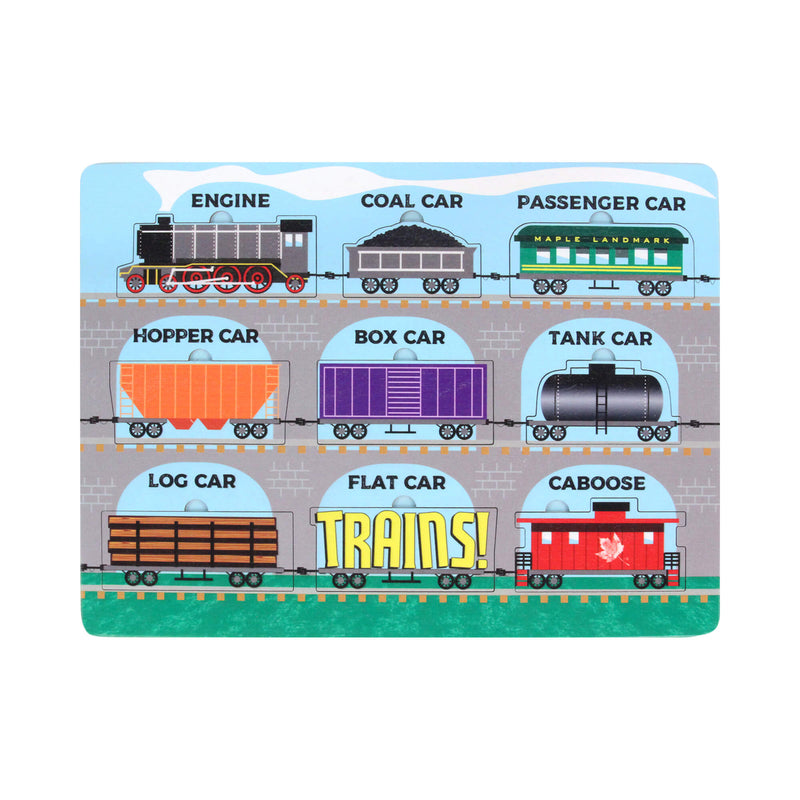 Lift & Learn Trains Puzzle