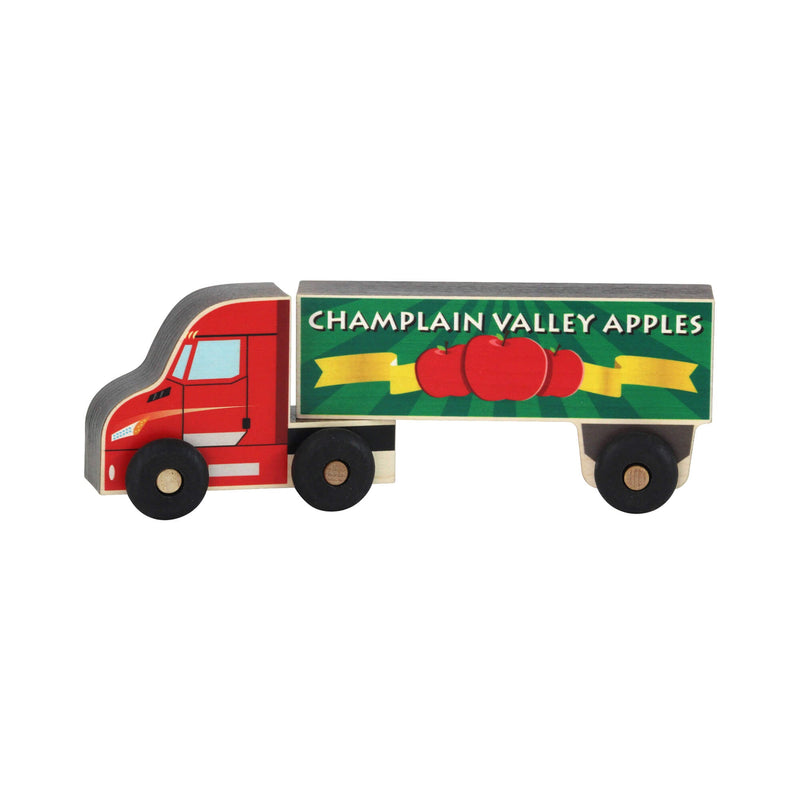Apples Semi Truck