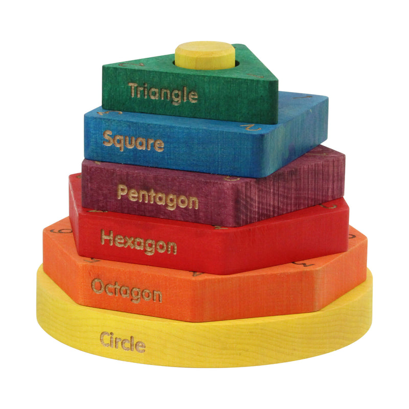 Colored Shape Stacker