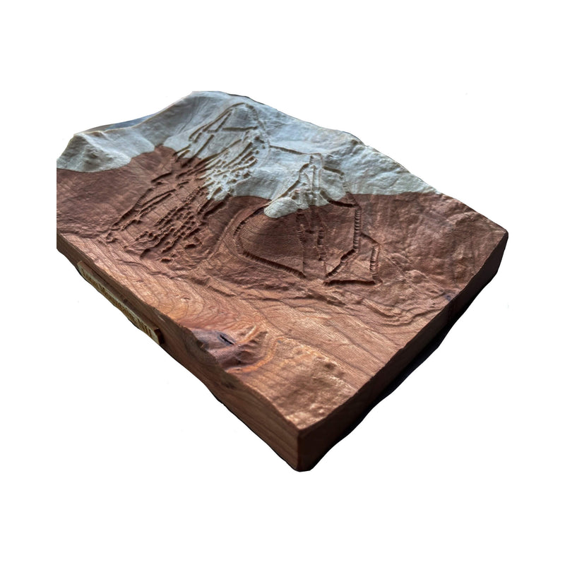Loon Mountain Ski Trail 3D Relief Map Map | Map Gift for Skier