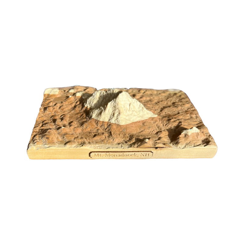Mt. Monadnock 3D Relief Topographic Map | Map Gift for Hiker