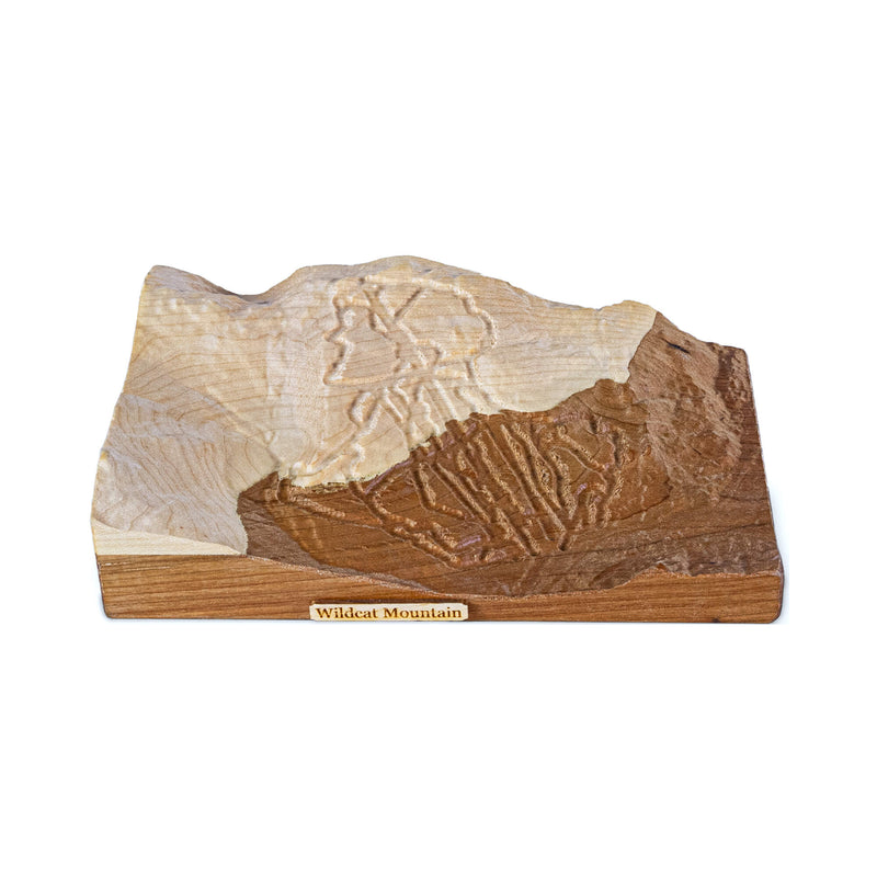 Wildcat Ski Mountain 3D Topographic Relief Map | New Hampshire Ski Mountains