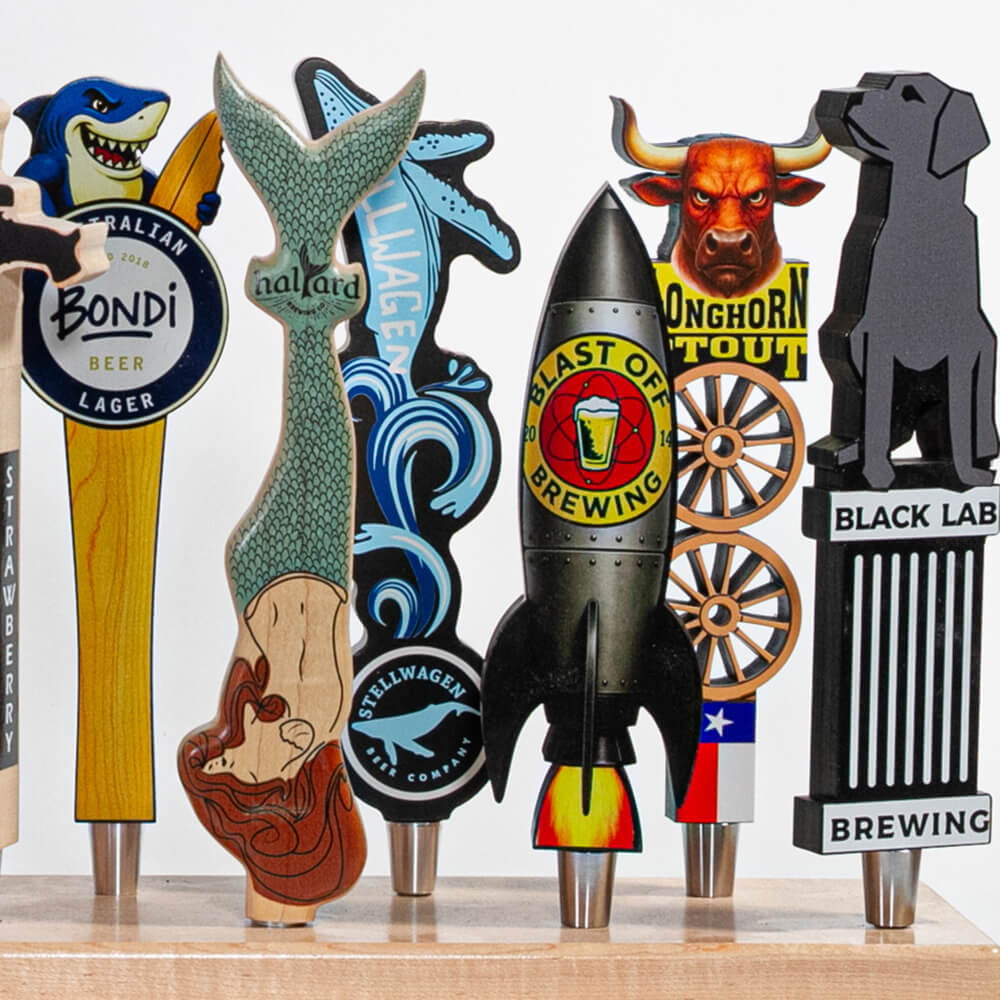 Custom Cut & Print Tap Handles